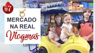 Vlogmas 7 Compras da semana sozinha com 4 filhos  MercadoNaReal Ep7  Juliana Doerner [upl. by Annanhoj394]