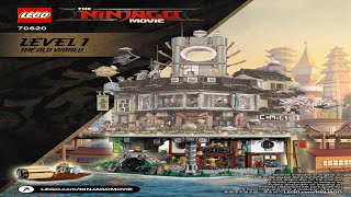 LEGO instructions  The LEGO Ninjago Movie  70620  NINJAGO City Book 1 [upl. by Padraig]