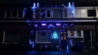 Tom Hanks  The Polar Express Christmas Light Show 2023 [upl. by Rehtul]