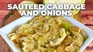 Sauteed Cabbage and Onions [upl. by Annawahs718]