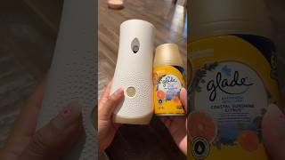 Change my glade automatic spray refill ASMR asmrsounds glade freshwater glades CleanTok [upl. by Gaivn]