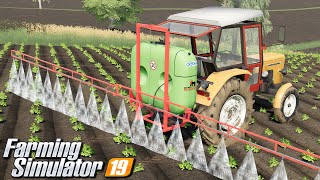 Opryski i rozsiewanie nawozu  Farming Simulator 19  40 [upl. by Atillertse787]