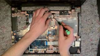 Lenovo Z50 laptop disassembly take apart teardown tutorial [upl. by Thorsten]