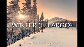 Vivaldi  Winter II Largo from The Four Seasons  Piano Accompaniment [upl. by Iphlgenia52]