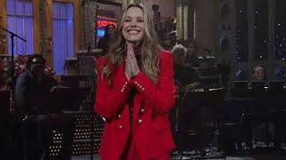 Rachel McAdams Introduces Reneé Rapps SNL Performance in Surprise Appearance [upl. by Petrick]