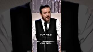 Ricky Gervais ROASTS Steve Carell Again [upl. by Nellad54]