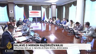 Najave o mirnom razdruživanju Opasna ideja s neizbježnim posljedicama [upl. by Dasha596]