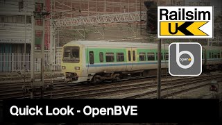 Quick Look  OpenBVE Simulator [upl. by Erline]