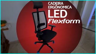 Cadeira Flexform LED All Black HD  Vale a Pena [upl. by Allyson401]