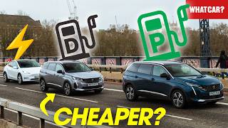 PETROL vs DIESEL vs ELECTRIC CAR – which is REALLY cheaper  What Car [upl. by Toney212]