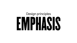 Principles of design Emphasis [upl. by Godfrey202]