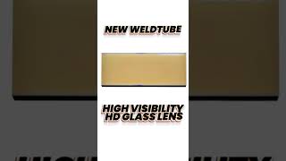 WeldTube High Visibility HD gold glass welding lens🔥 [upl. by Arutek535]