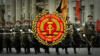 German Democratic Republic 1949–1990 NVA March quotYorckscher Marschquot [upl. by Guss]