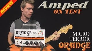 Review Orange MicroTerror amp [upl. by Norword803]