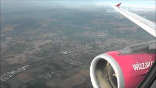 Wizzair Airbus A320232  London Luton to Prague Ruzyne Full Flight [upl. by Paxon]