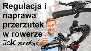 Jak ustawić i wyregulować przerzutki w rowerze  krok po kroku [upl. by Sabine]