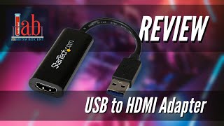 Review USB 30 to HDMI display adapter [upl. by Yderf227]