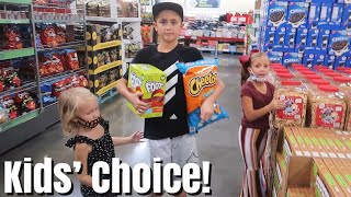 The Kids Choose What We Buy at Sams Club  Our First Time Ever Shopping  Sams Club [upl. by Anissej860]