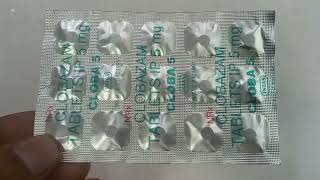 Cloba 5mg Tablets  Clobazam 5mg Tablets  Cloba 5mg Tablets Uses Side effects Dosage Review Hindi [upl. by Edalb]