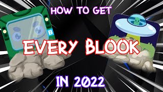 How To Get EVERY BLOOK In Blooket 2022 Edition [upl. by Asilegna]