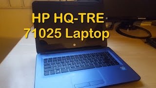 HP HQ TRE 71025 Laptop [upl. by Adnilahs346]