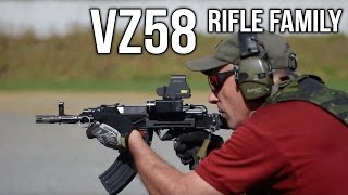 CZ Vz58 Rifle Family History and Modernization [upl. by Killy]