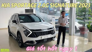 Kia Sportage 2023  Chi Tiết Phiên bản 20G Máy Xăng có gì [upl. by Akinot237]