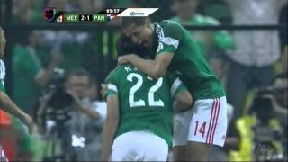 Raul Jimenez Goal Bicycle Kick Mexico vs Panama Gol de Chilena HD [upl. by Haida]