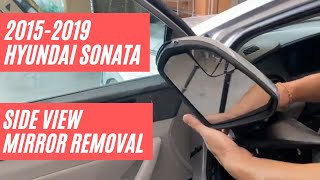 How to replace your 20152019 Hyundai Sonata exterior mirror  ReveMoto [upl. by Nedia]