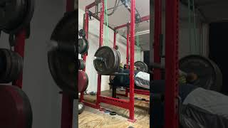 Reverse EFS monster mini band press with 280 lbs on the Bandbell RhinoFlex HD bar on 122924 [upl. by Assina]