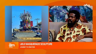 IJELE MASQUERADE SCULPTURE JOURNEY TO CREATION  AN EXCLUSIVE INTERVIEW WITH THE SCULPTOR OF IJELE [upl. by Harmonie]