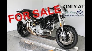 2007 Ducati Monster S2R 1000 FOR SALE [upl. by Oralie131]