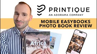 NEW Printique Mobile EasyBooks  Photo Book Review [upl. by Llennyl]