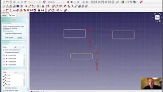 19 Clone vs Copy in FreeCAD Sketcher [upl. by Aihsenod]