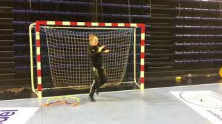 Entraînement spécifique gardiens de but handball [upl. by Riggs12]