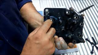 Powerglide CAST IRON Recondition Rebuild Part2of7 DIY How to [upl. by Tombaugh]