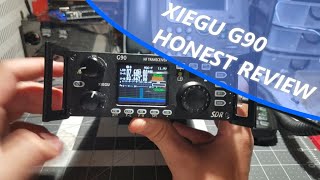 An Honest Review  Xiegu G90 Review  My Xiegu G90 annoyances [upl. by Nnylirak]