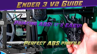 How to Print ABS on the Ender 3 v2 its Easy [upl. by Scarito]