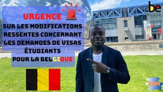 COMMENT obtenir FACILEMENT ton VISA ETUDIANT en Belgique 🇧🇪 [upl. by Casia861]