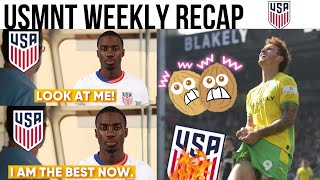 Sargent Groin Disaster  Weah Return USMNT Weekly Recap [upl. by Portugal]