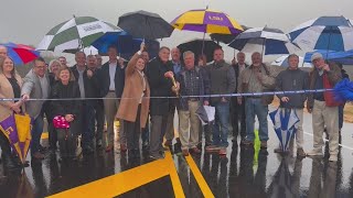 Bossiers Veterans Parkway opens [upl. by Severen956]