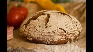 Roggenbrot aus eigenem Sauerteig [upl. by Rawdin]