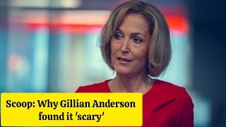 Scoop Why Gillian Anderson found it scary to play Prince Andrew interviewer Emily Maitlis [upl. by Tneicniv]