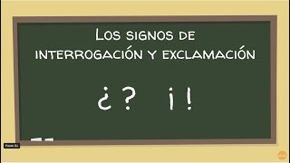 Aprende ortografía básica en español reglas de acentuación signos de interrogación y exclamación [upl. by Birecree]