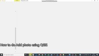 How to Add Photo using QGIS [upl. by Ahtnammas]