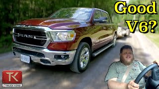 The BEST Daily Driver Pickup 2020 Ram 1500 Big Horn V6 InDepth Review  Towing amp Hauling Payload [upl. by Auqeenahs771]