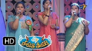 Mamidi Topullona Song Swathi Performance in ETV Padutha Theeyaga 11th January 2016 [upl. by Raffarty]