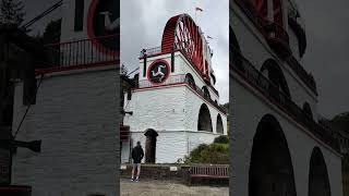 The Worlds Largest Working Water Wheel Laxey Isle of Man Isleofman [upl. by Teador]