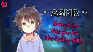 ASMR Femboy Friend Heals your Ears  Ear Cleaning Personal Attention M4A [upl. by Atteynek]