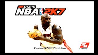 NBA 2K7  Gameplay PS2 [upl. by Euqilegna]